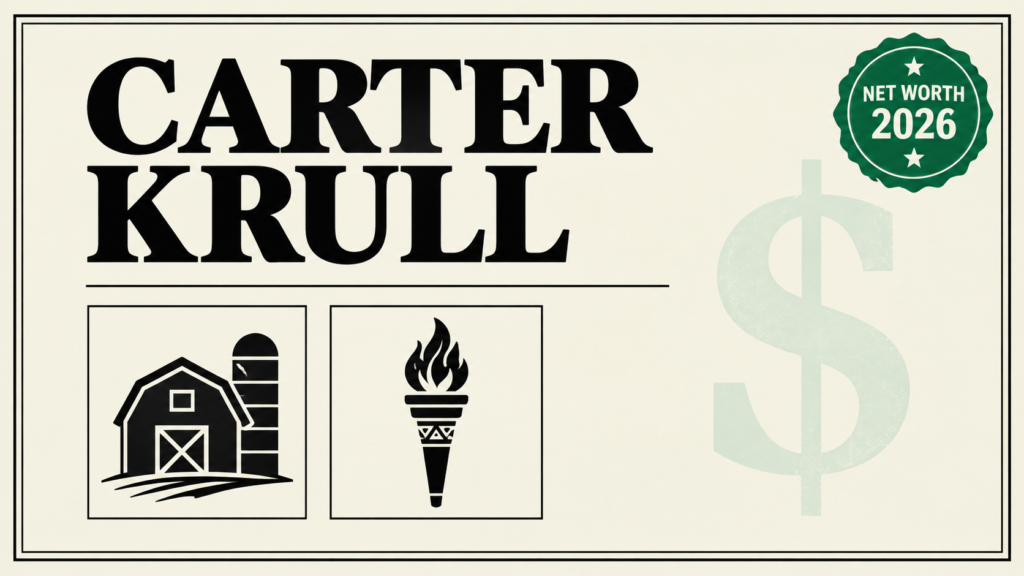 Carter Krull Survivor 51 net worth livestock farmer